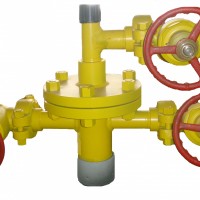 Simple wellhead for oilfield equipment